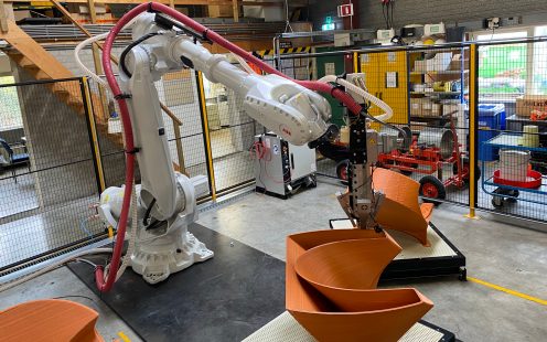 Automated 3D Printer for Inspection Chamber and Manhole Production  | Pipelife