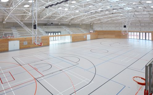 Pipelife Sports Hall Underfloor Heating Dolni Brezany