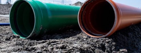 Three-layer Renofort sewer pipe system