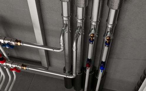 Pipelife metal plumbing systems display image riser