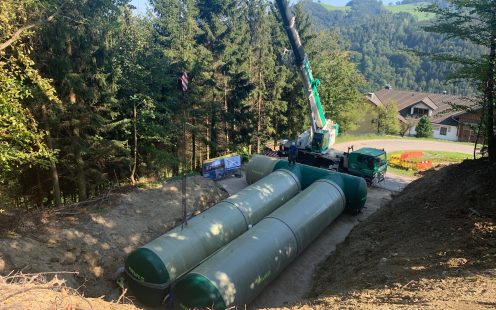 WATER TANKS AND ROBUST PIPES FOR RELIABLE SUPPLY IN AUSTRIA
