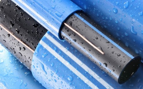 Robust PE Pipe close up