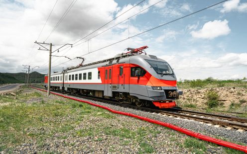 Cable protection Railroad installations
