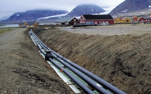 Frost Insulated Pipes for Arctic Conditions