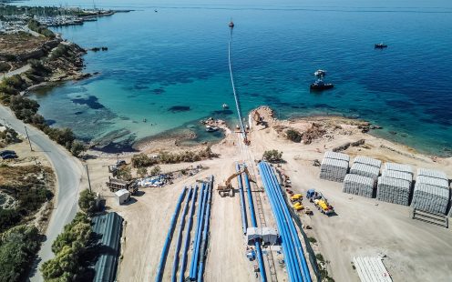 Aegina potable water supply solution