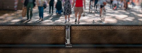 SmartProbe underground installation walkway