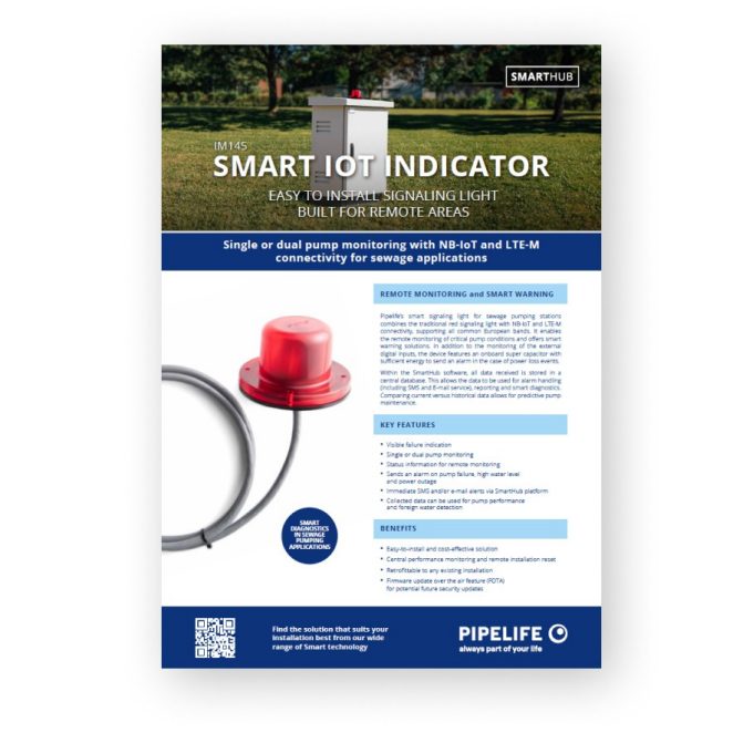 Smart Pumping Signaling Light Leaflet Cover