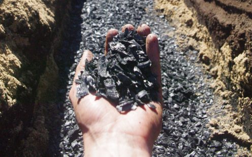 A layer of biochar is applied to a depth of around one meter | Pipelife