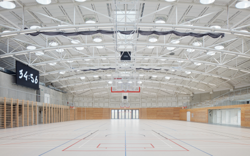 Underfloor Heating for a Sports Hall