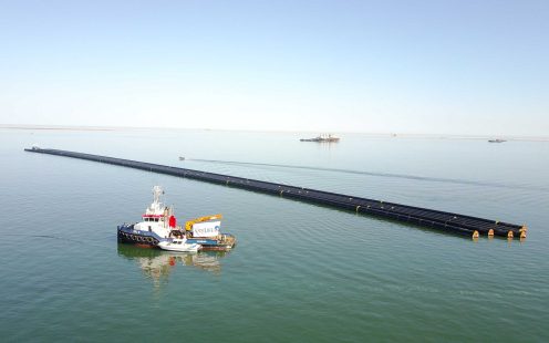 Pipelife has set a world record, Walvis Bay