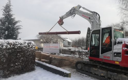 Sewer renovation in confined conditions in St. Peter/Au | Pipelife