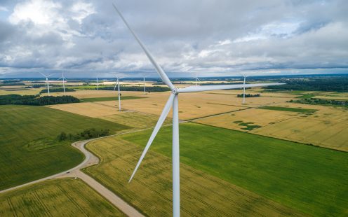 Wind farm in Mazeikiai | Pipelife