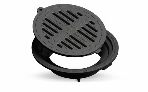 Rainwater and stormwater grate