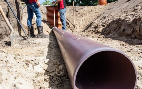 Installation of a Durofort pipe | Pipelife