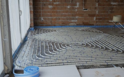 Underfloor Heating for a Family House