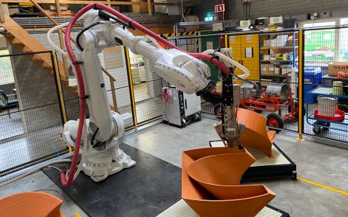 Automated 3D Printer for Inspection Chamber and Manhole Production  | Pipelife