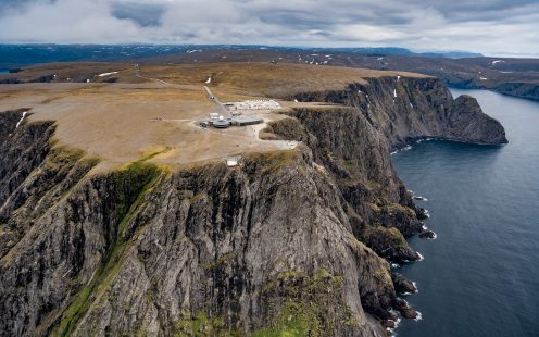 Aerial photo of North Cape | Pipelife