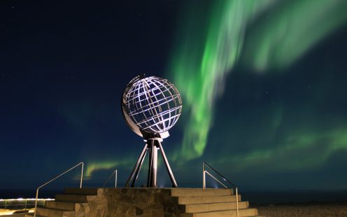 Northern lights in North Cape | Pipelife