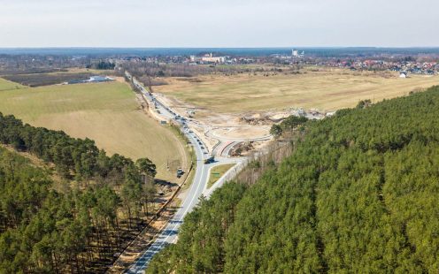 Aerial view of the junction near Zielona Góra | Pipelife