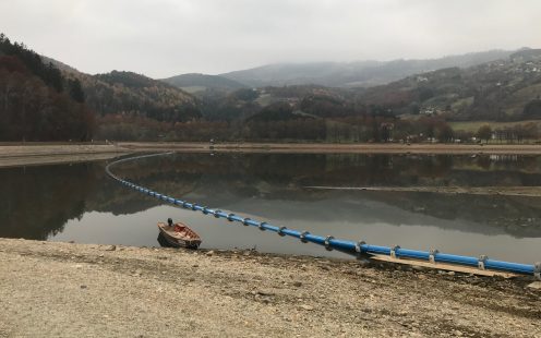 The rainwater pipeline laid through Lake Stubenberg  | Pipelife