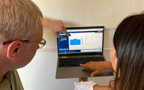 The data displayed allowing to perform a high-level analysis