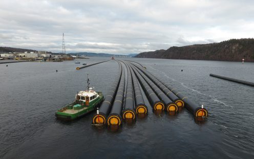 Pipelife Norway supplied almost six kilometers of long-length HDPE pipes to Tunisia | Pipelife