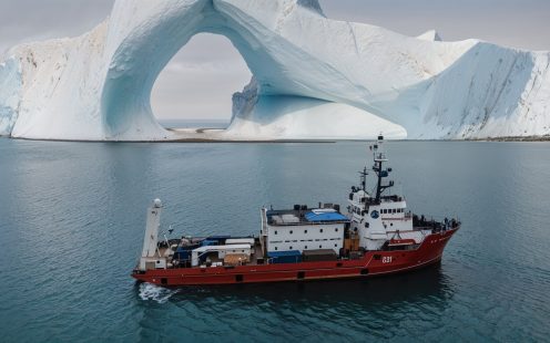 Antarctic researcher views