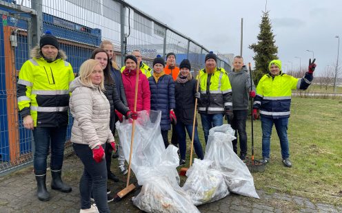 Informal weekly gatherings to make work environment and its surroundings environmentally friendly and sustainable | Pipelife
