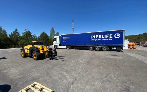 Pipelife Poland has recently switched to pallets produced from waste wood