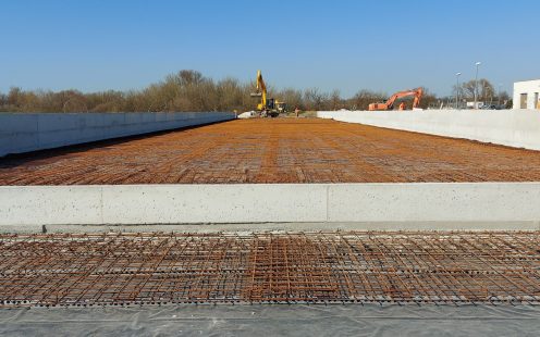 The foundation of the drying facility is being prepared for the installation of underfloor heating | Pipelife