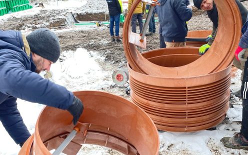 Pipelife Czechia designed and supplied a comprehensive stormwater management solution for an upcoming kindergarten in Hostivice