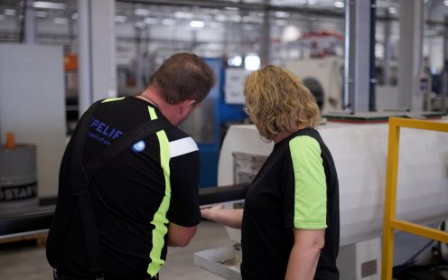 With over two decades of manufacturing experience, Henrik is now leading large-diameter HDPE pipe production — one of our most specialized manufacturing processes.