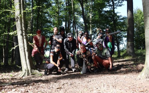 Pipe cuttings donated to the Youth House in Otrokovice, Czechia