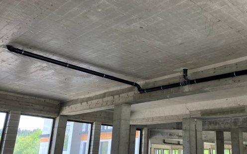 The Master3Plus system can be installed with almost zero waste, even in the most challenging scenarios.