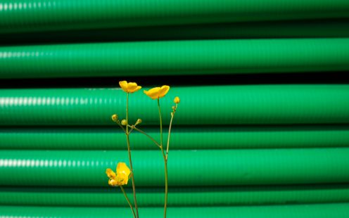 Cable protection – our PE pipes are 100% recyclable.