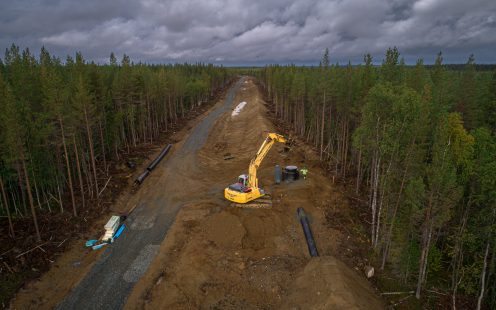 Pipelife Outfall Pipelife for Kittila Goldmine